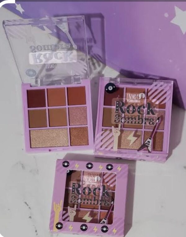 Paleta De Sombras Rock